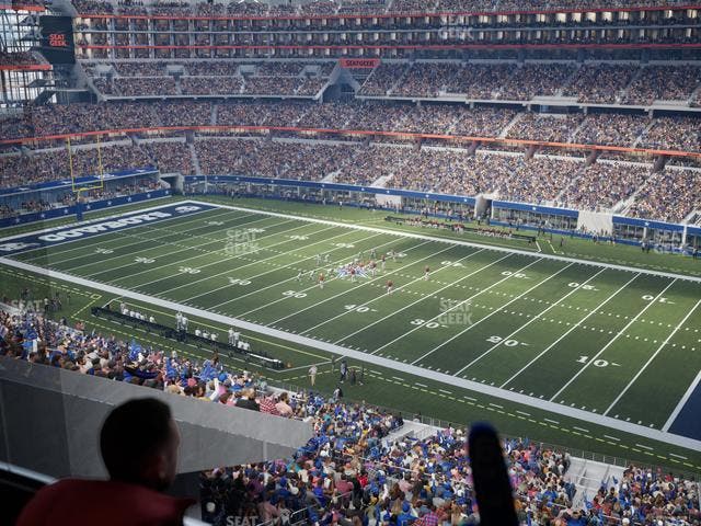 AT&T Stadium - Section Silver Suite 435 Seat View
