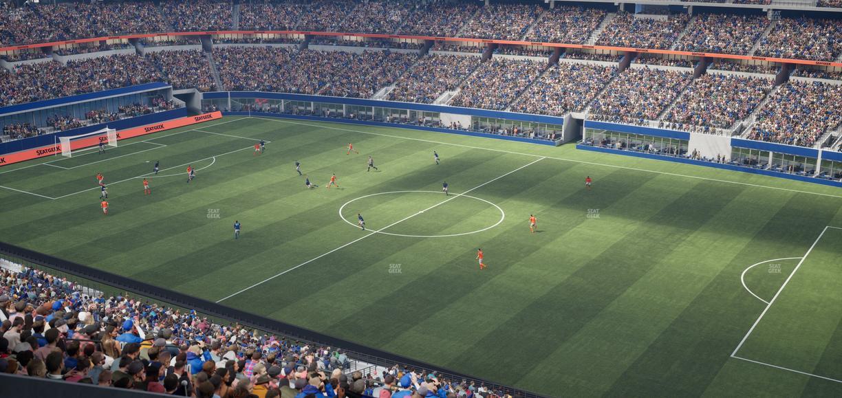 AT&T Stadium - Section Silver Suite 436 Seat View