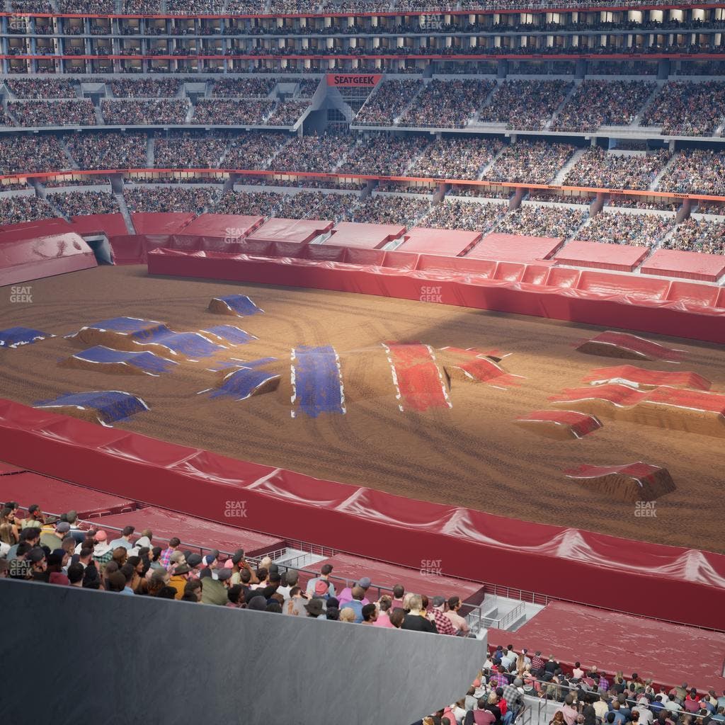 AT&T Stadium - Section Silver Suite 436 Seat View
