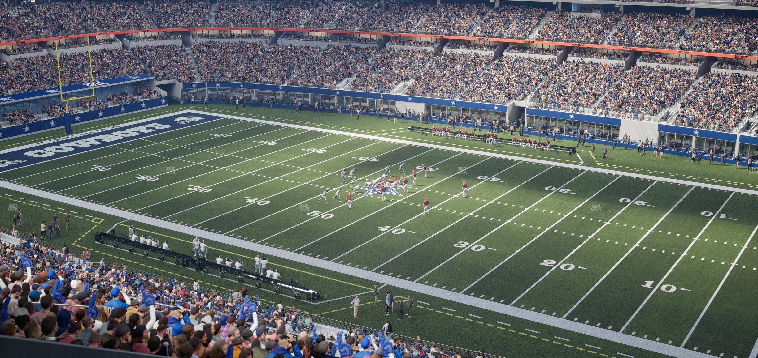 AT&T Stadium - Section Silver Suite 436 Seat View