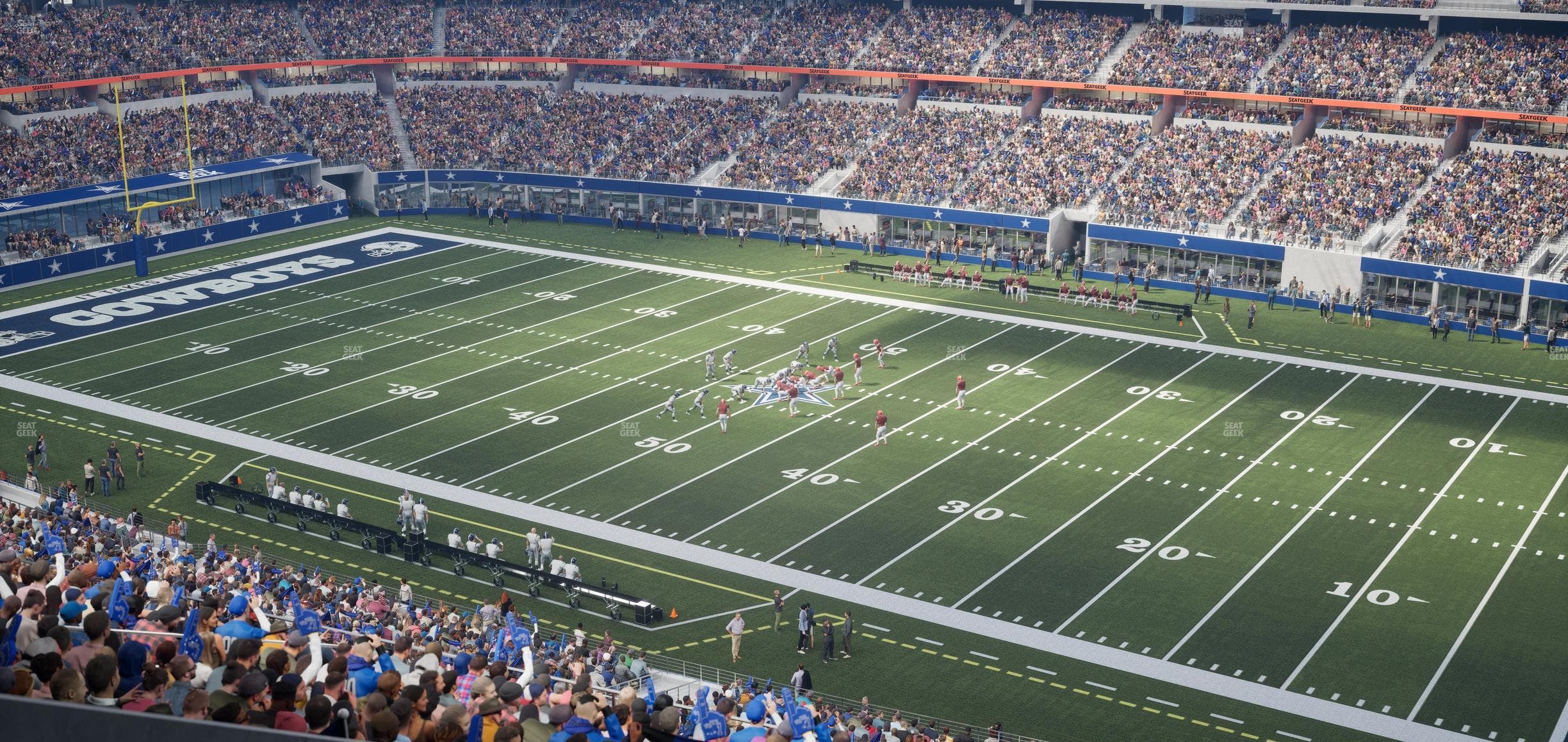 AT&T Stadium - Section Silver Suite 436 Seat View