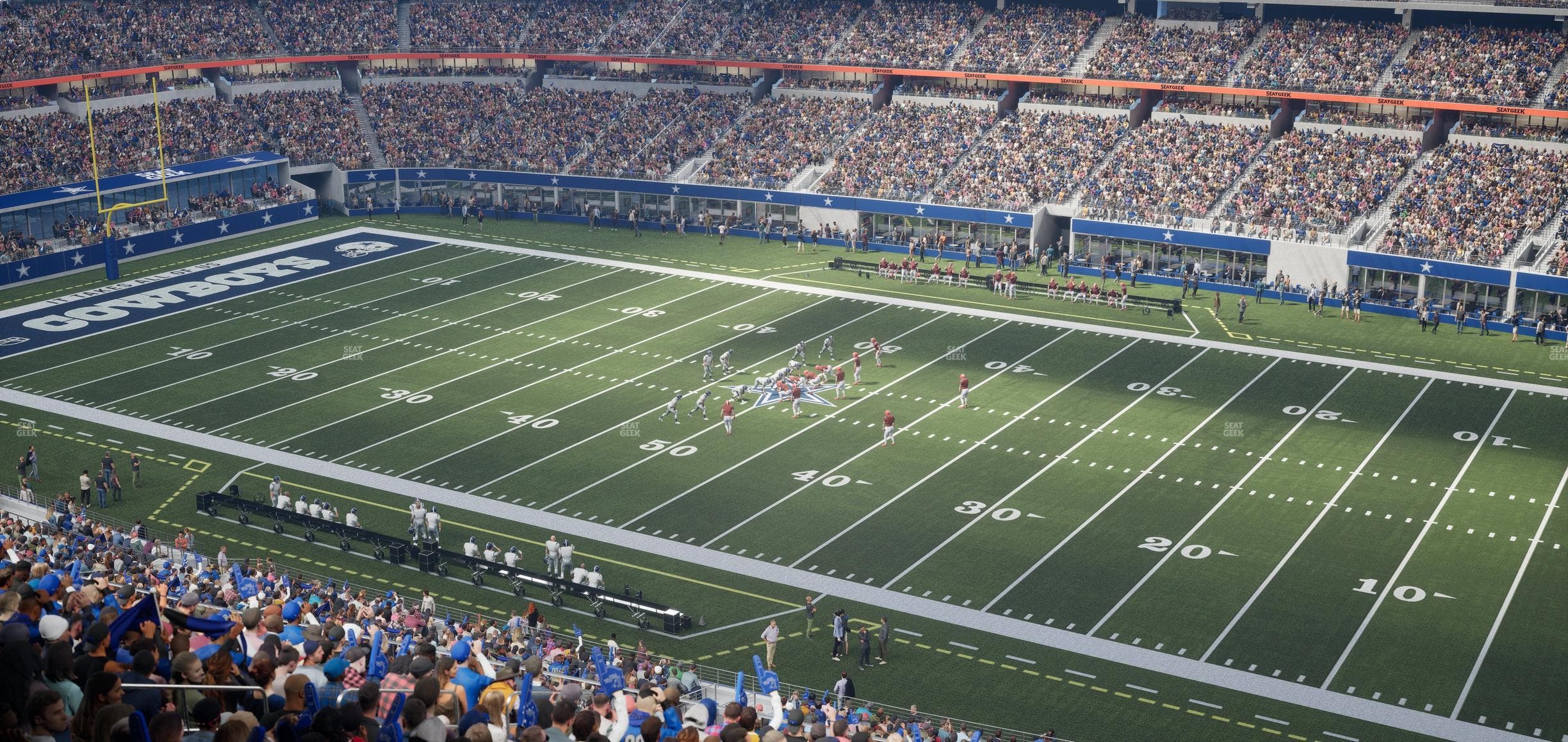 AT&T Stadium - Section Silver Suite 437 Seat View