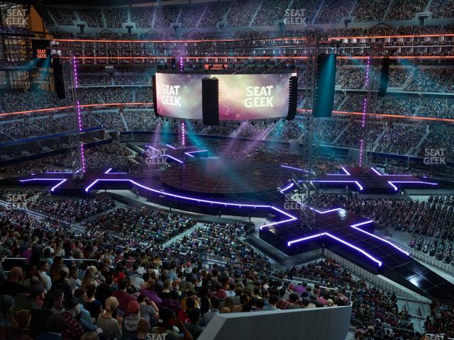 AT&T Stadium - Section Silver Suite 437 Seat View