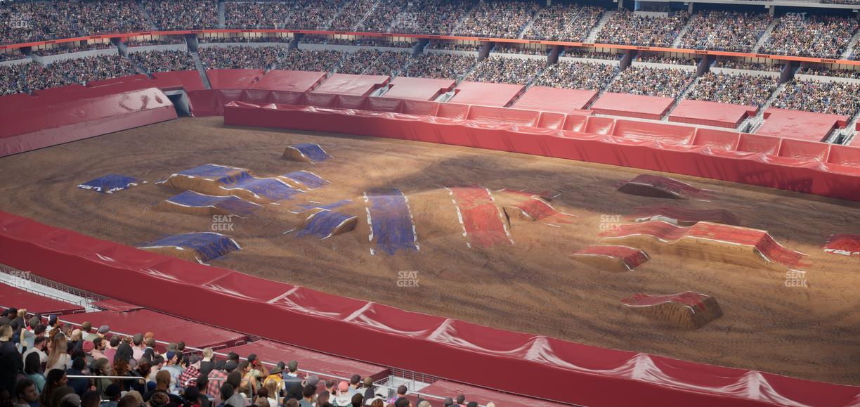 AT&T Stadium - Section Silver Suite 437 Seat View