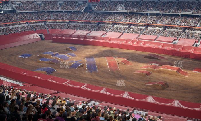 AT&T Stadium - Section Silver Suite 437 Seat View