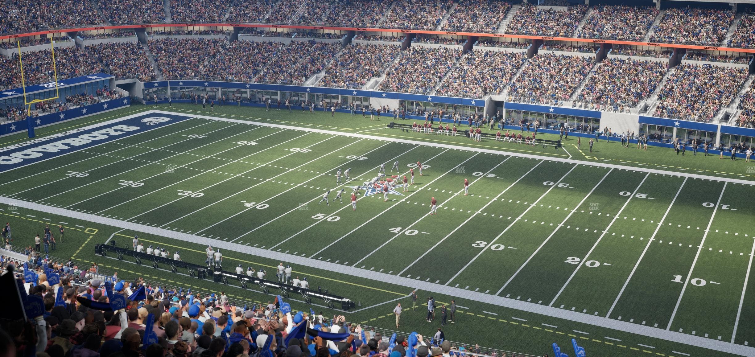 AT&T Stadium - Section Silver Suite 438 Seat View