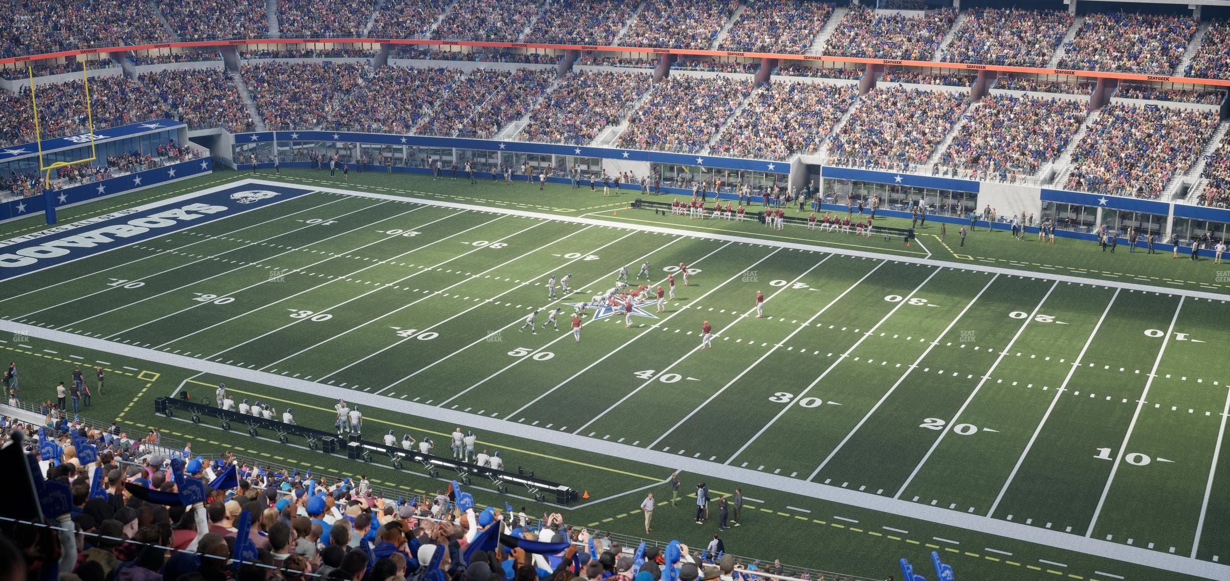 AT&T Stadium - Section Silver Suite 438 Seat View