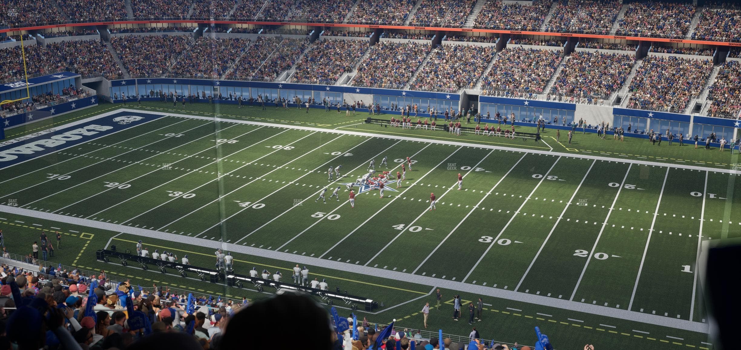 AT&T Stadium - Section Silver Suite 439 Seat View