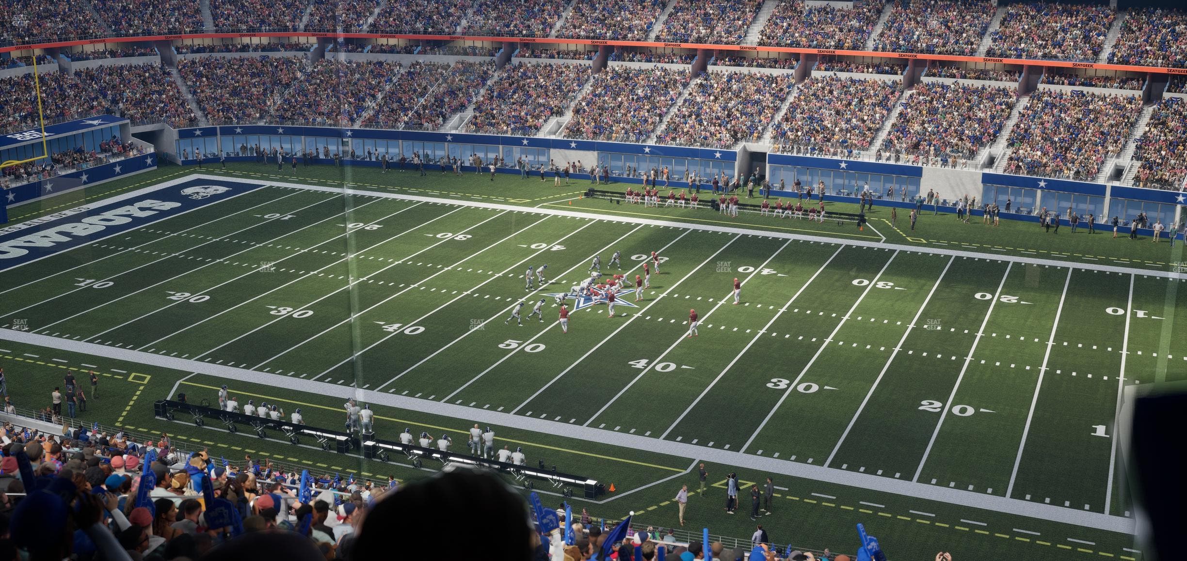 AT&T Stadium - Section Silver Suite 439 Seat View