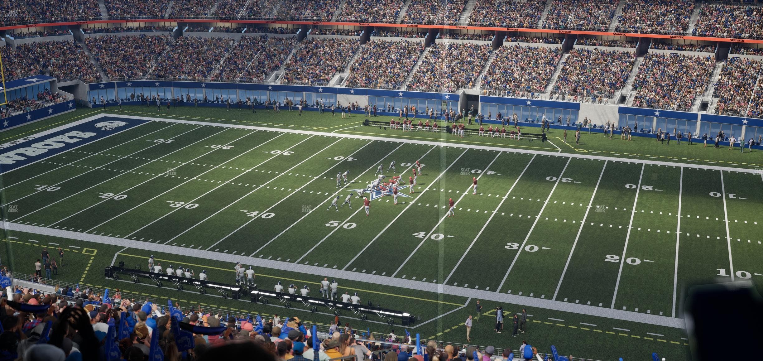 AT&T Stadium - Section Silver Suite 440 Seat View