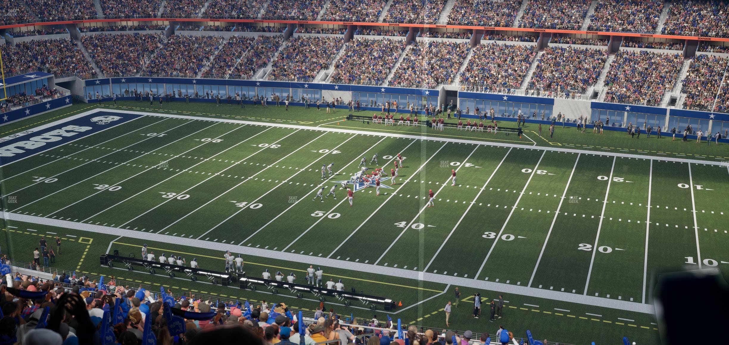 AT&T Stadium - Section Silver Suite 440 Seat View