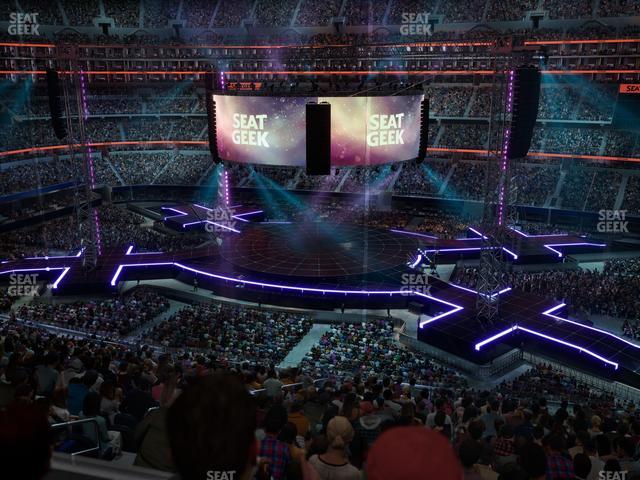 AT&T Stadium - Section Silver Suite 440 Seat View