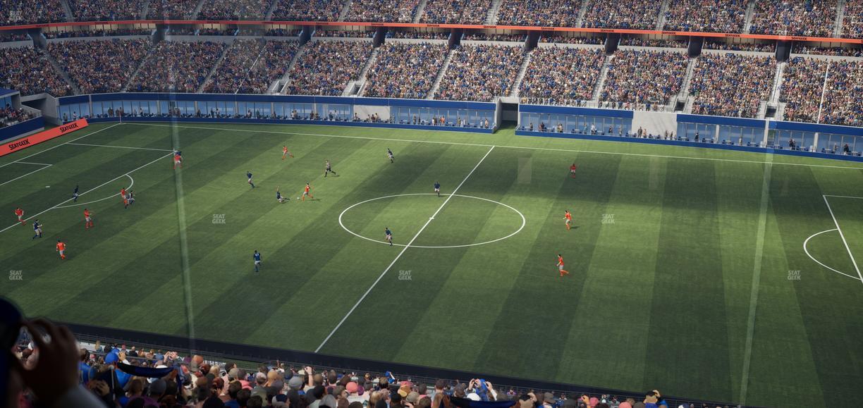 AT&T Stadium - Section Silver Suite 441 Seat View