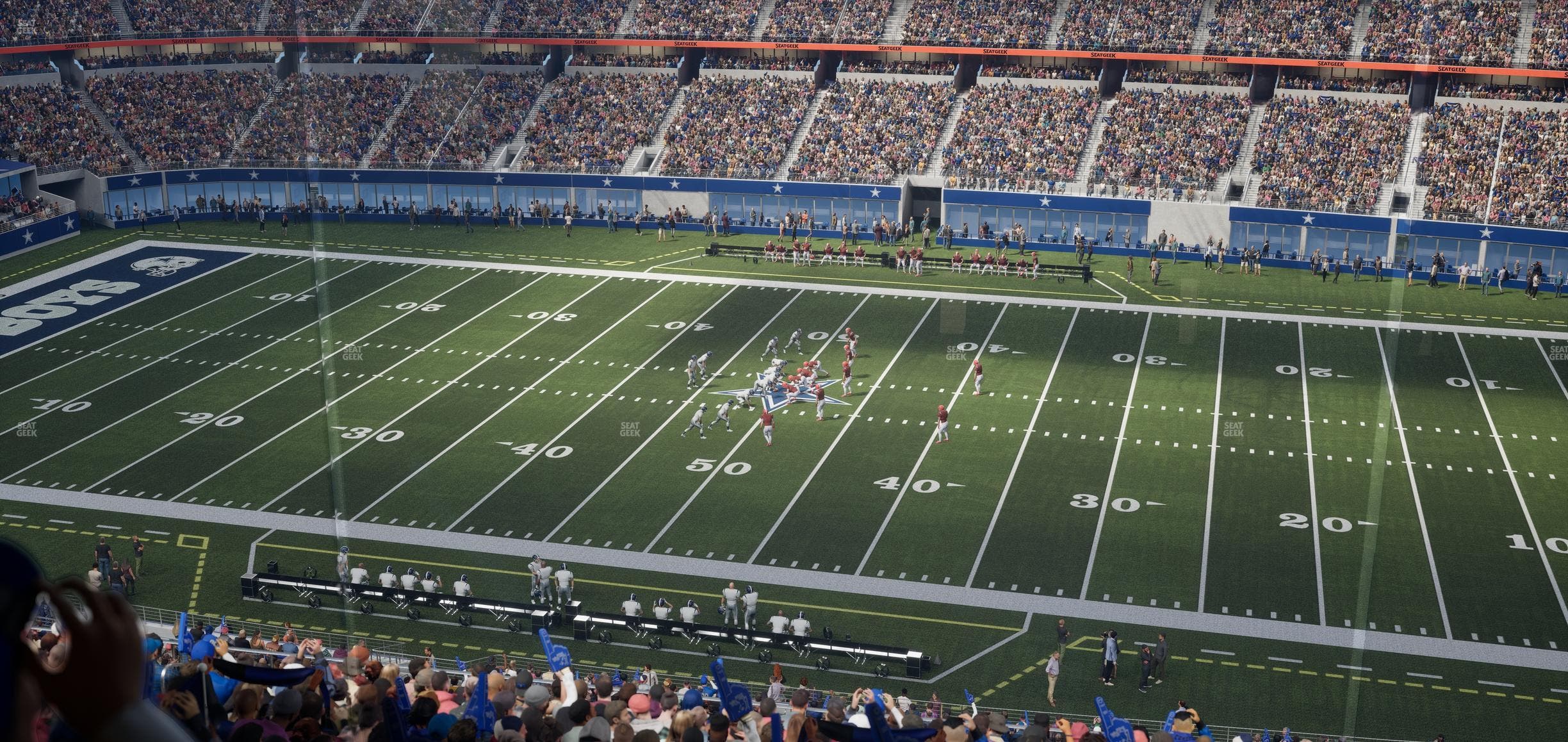 AT&T Stadium - Section Silver Suite 441 Seat View