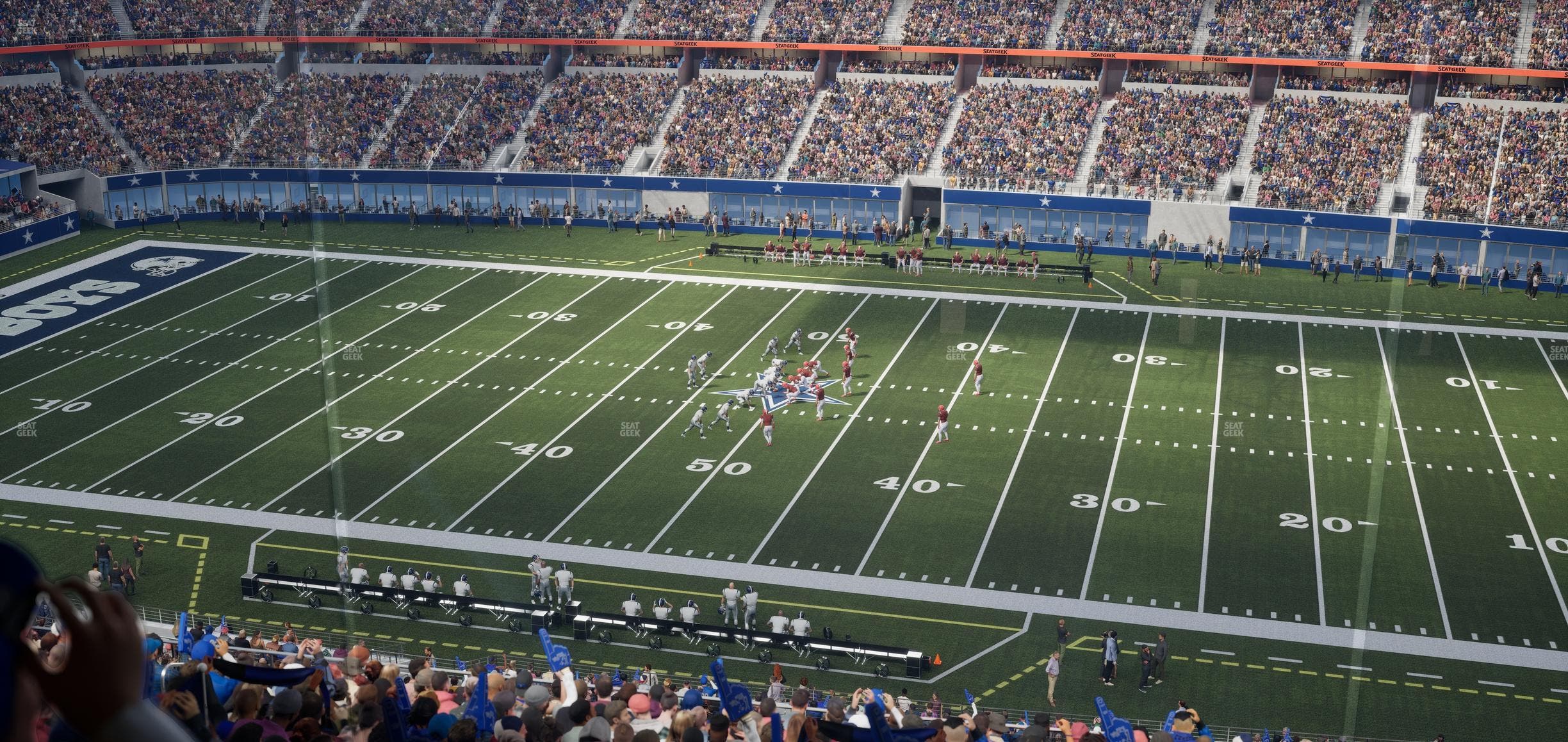 AT&T Stadium - Section Silver Suite 441 Seat View