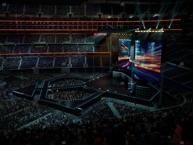 AT&T Stadium - Section Silver Suite 442 Seat View