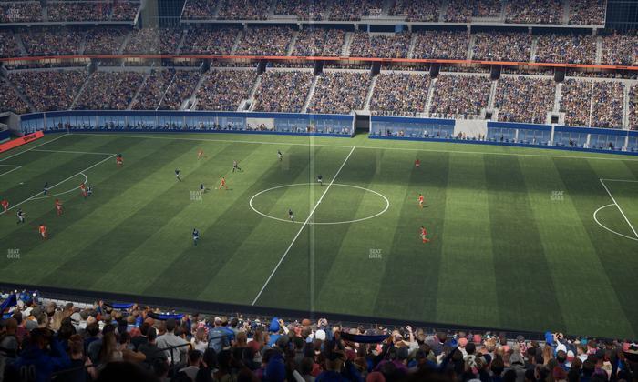 AT&T Stadium - Section Silver Suite 442 Seat View