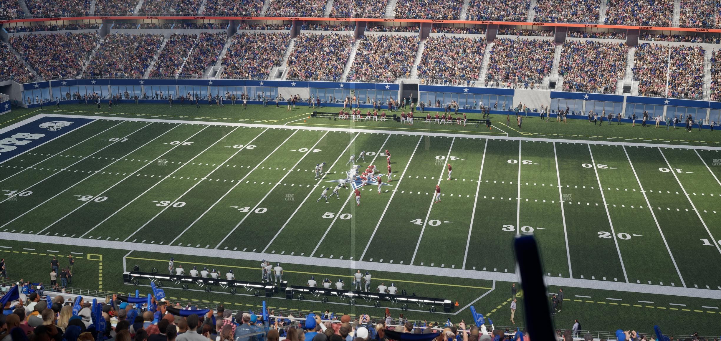 AT&T Stadium - Section Silver Suite 442 Seat View