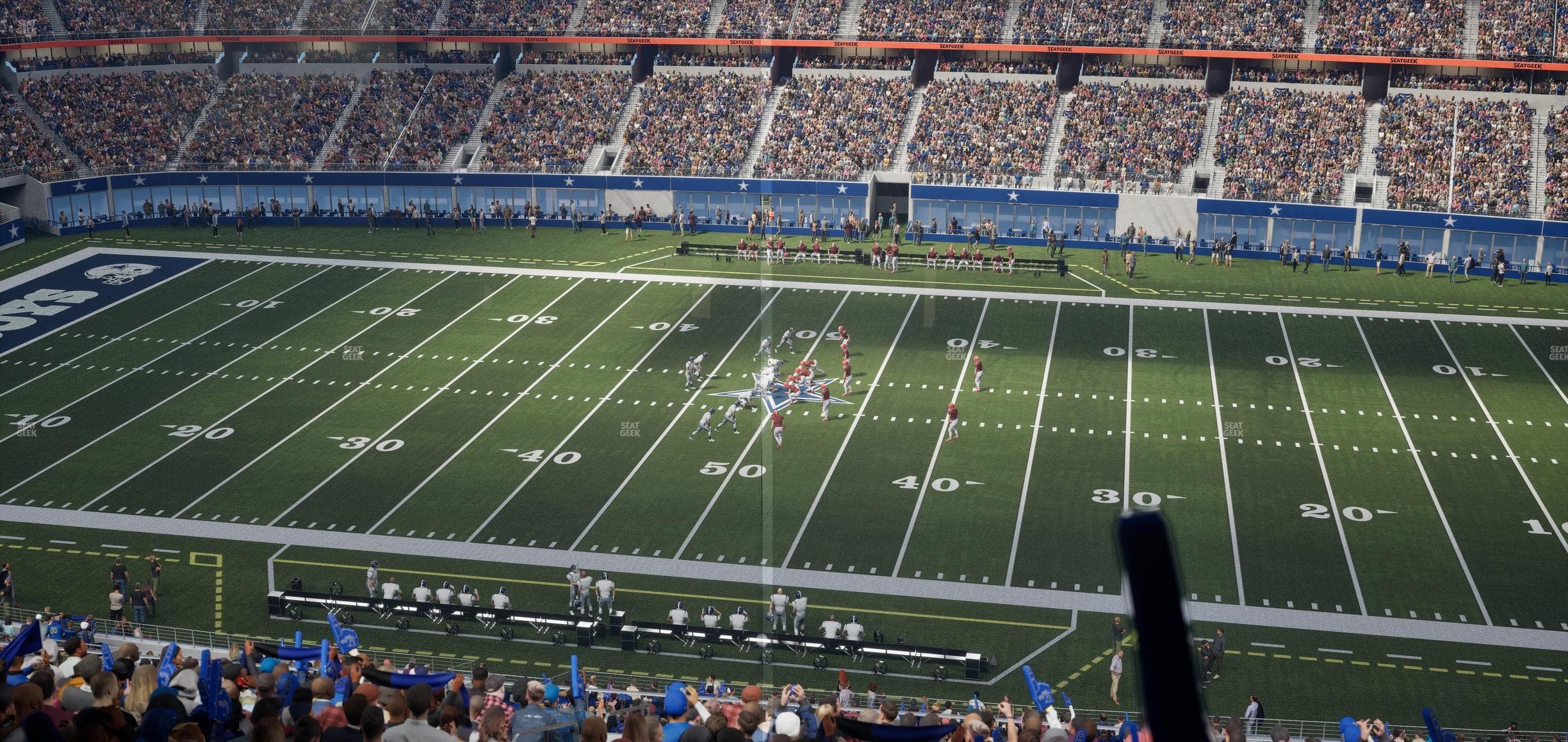 AT&T Stadium - Section Silver Suite 442 Seat View