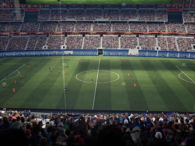 AT&T Stadium - Section Silver Suite 444 Seat View