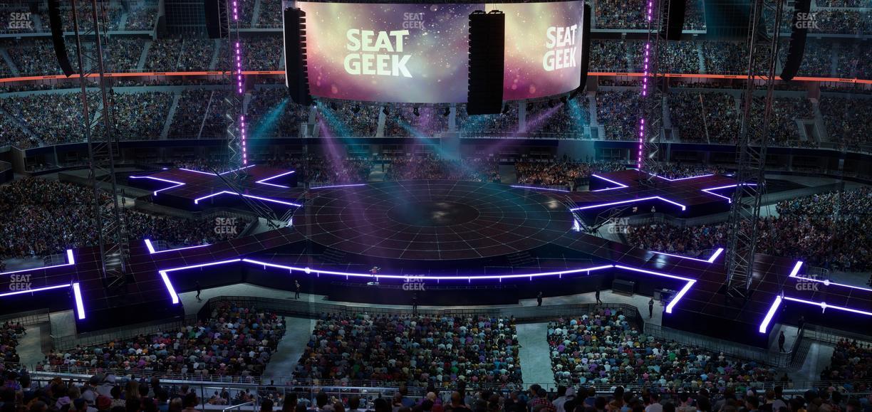 AT&T Stadium - Section Silver Suite 444 Seat View