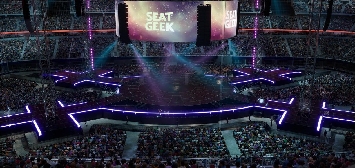 AT&T Stadium - Section Silver Suite 445 Seat View