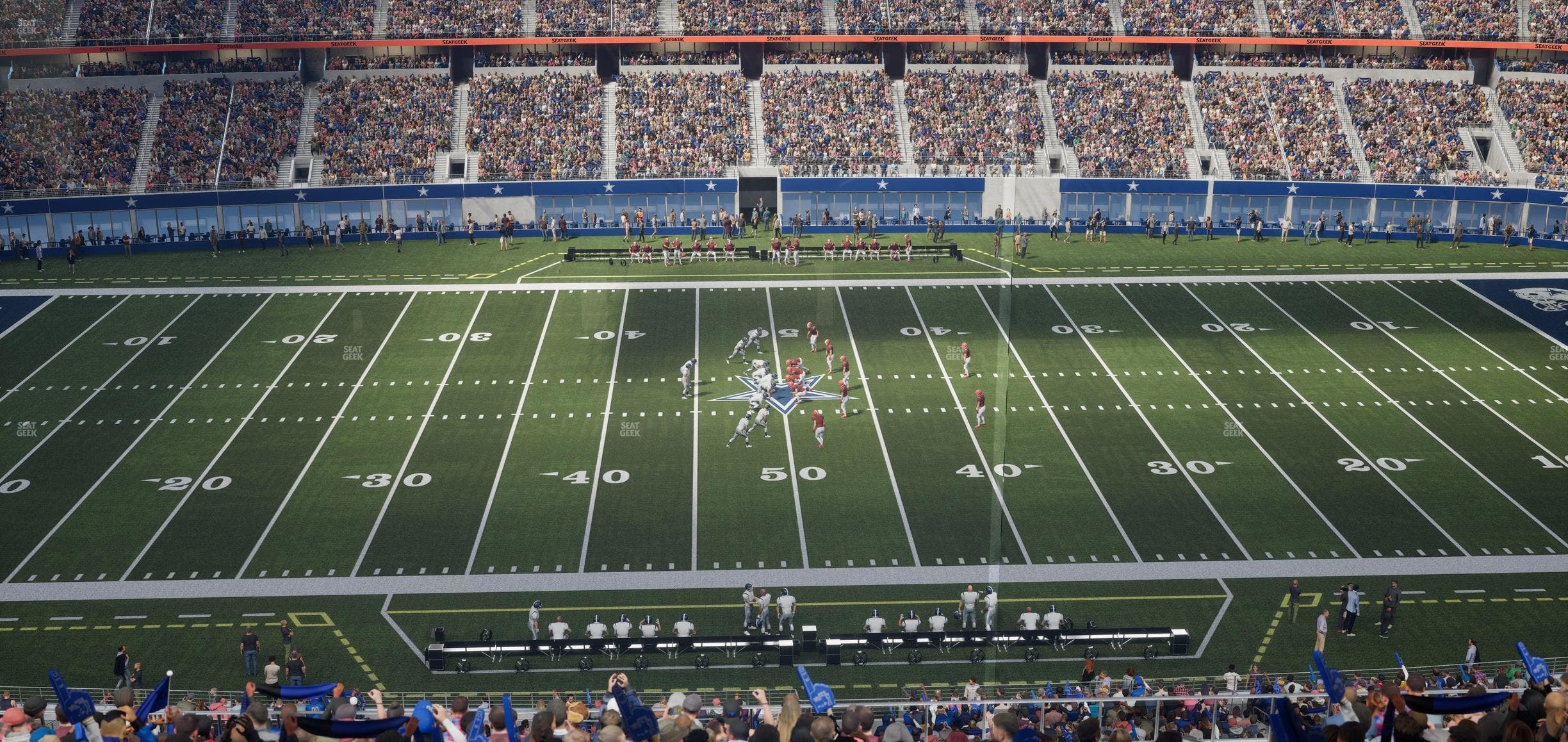 AT&T Stadium - Section Silver Suite 445 Seat View