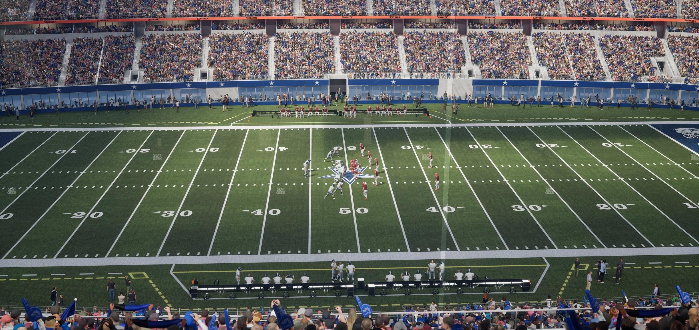 AT&T Stadium - Section Silver Suite 445 Seat View