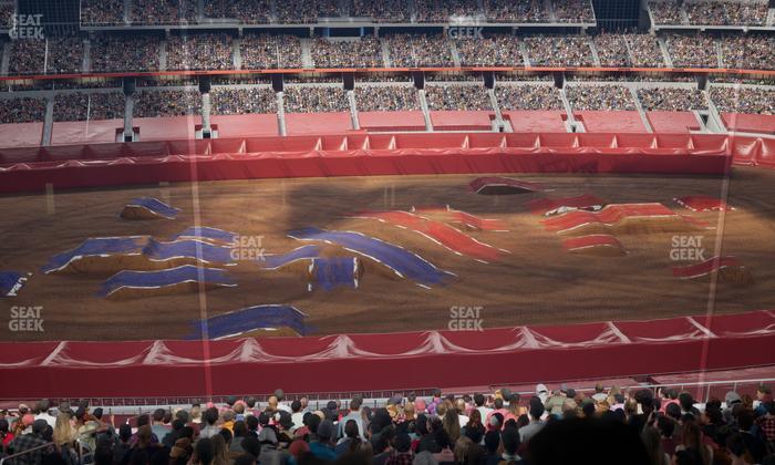 AT&T Stadium - Section Silver Suite 446 Seat View