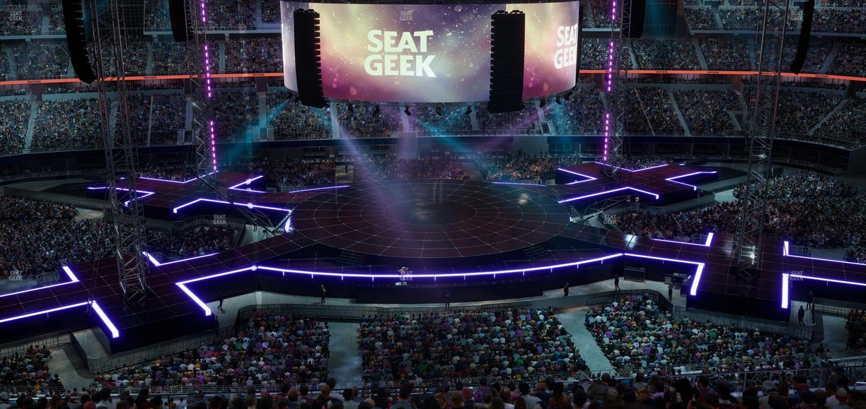 AT&T Stadium - Section Silver Suite 446 Seat View