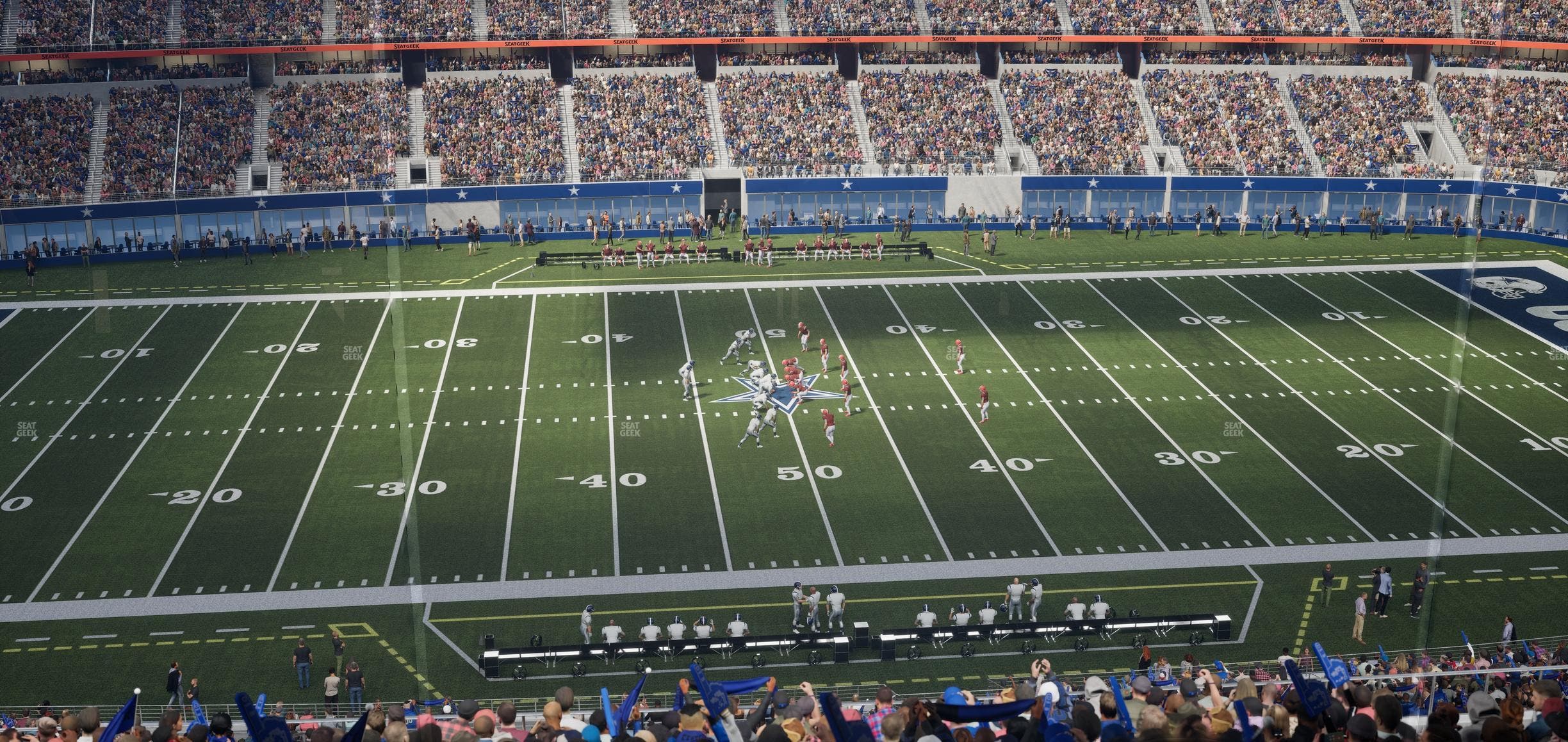 AT&T Stadium - Section Silver Suite 446 Seat View