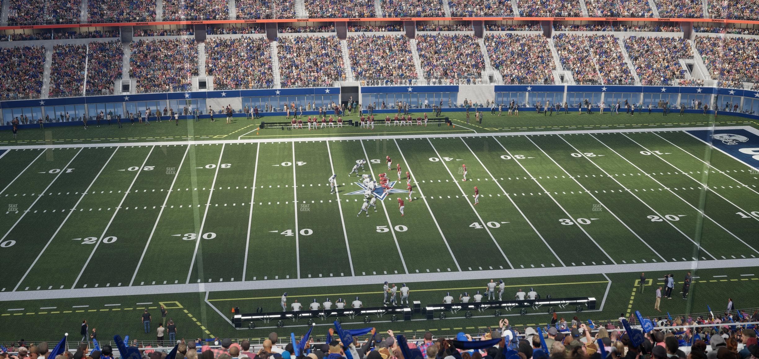 AT&T Stadium - Section Silver Suite 446 Seat View