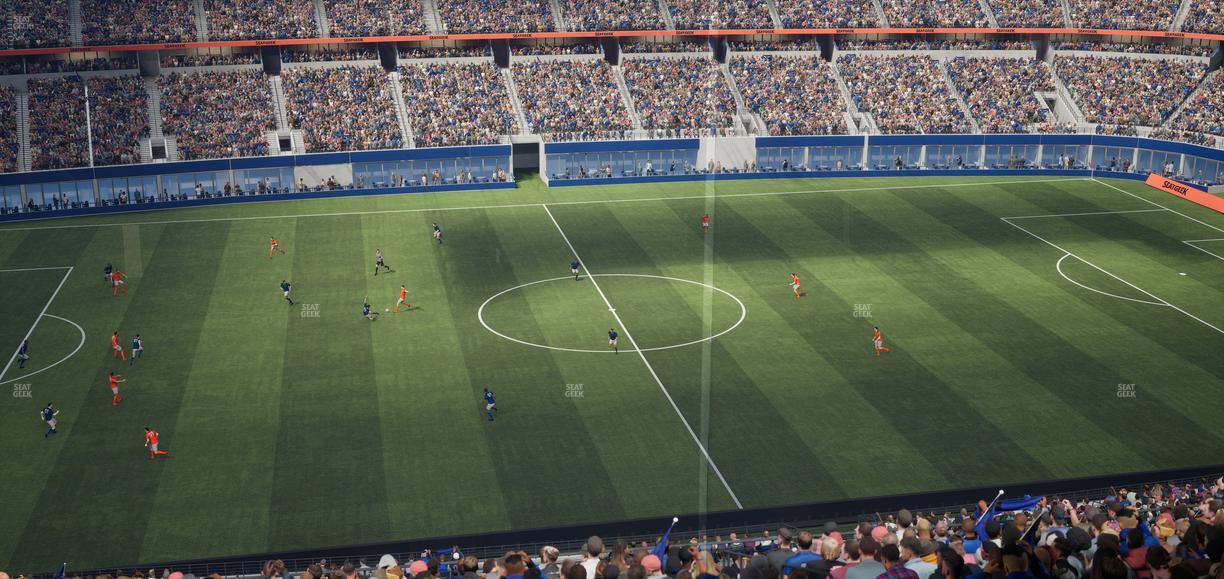 AT&T Stadium - Section Silver Suite 447 Seat View