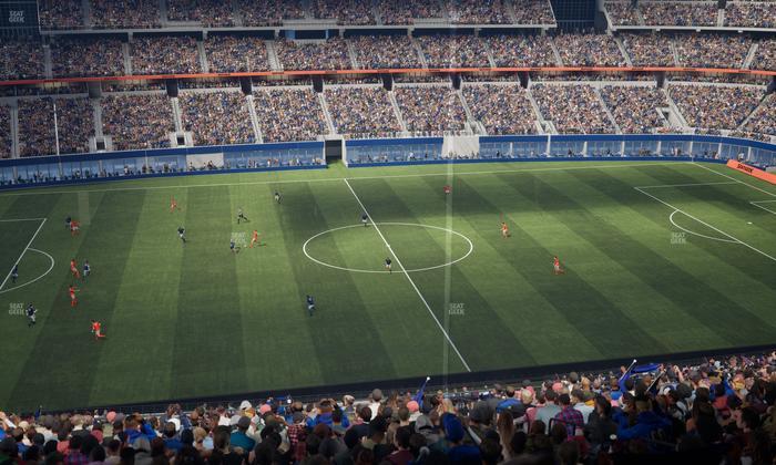 AT&T Stadium - Section Silver Suite 447 Seat View