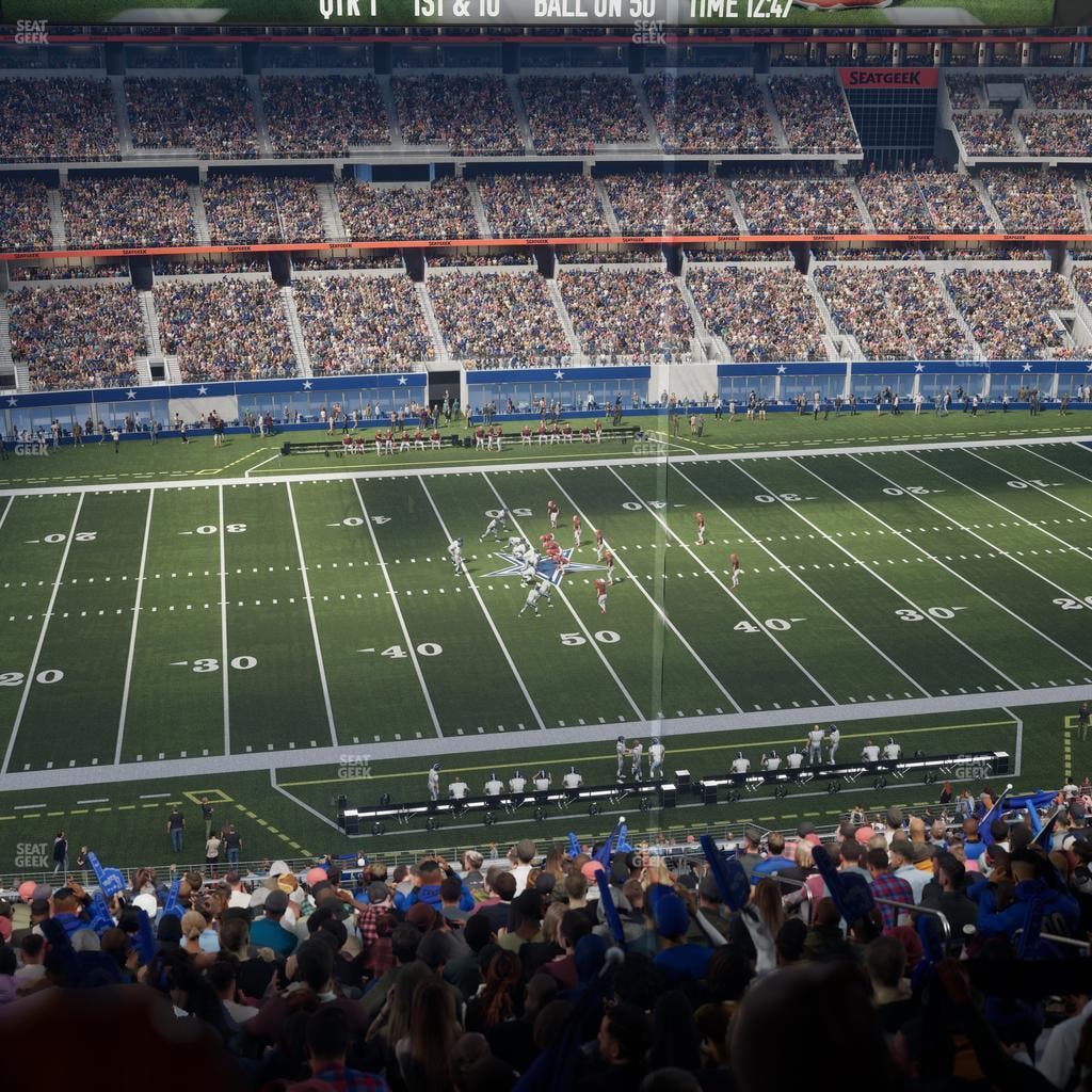 AT&T Stadium - Section Silver Suite 447 Seat View