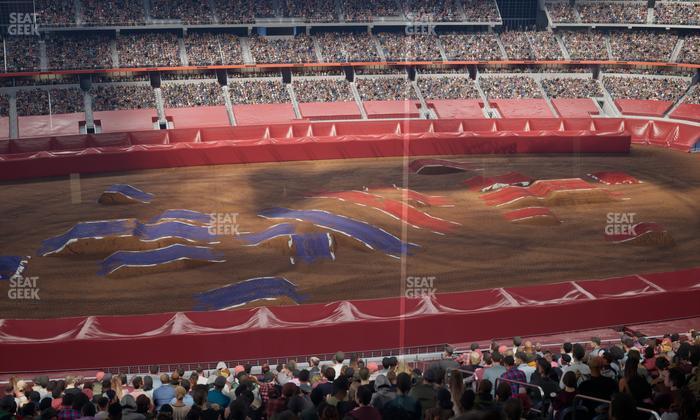 AT&T Stadium - Section Silver Suite 447 Seat View