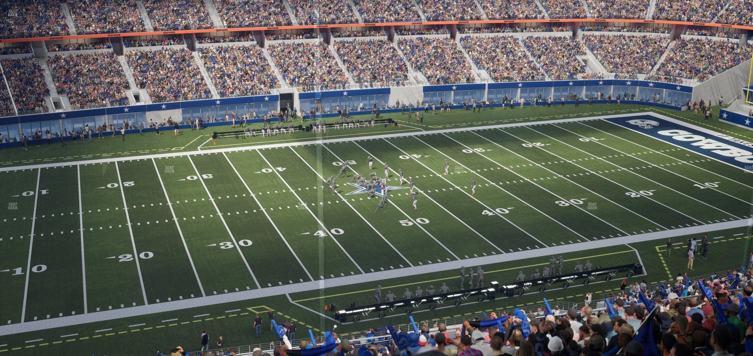 AT&T Stadium - Section Silver Suite 449 Seat View