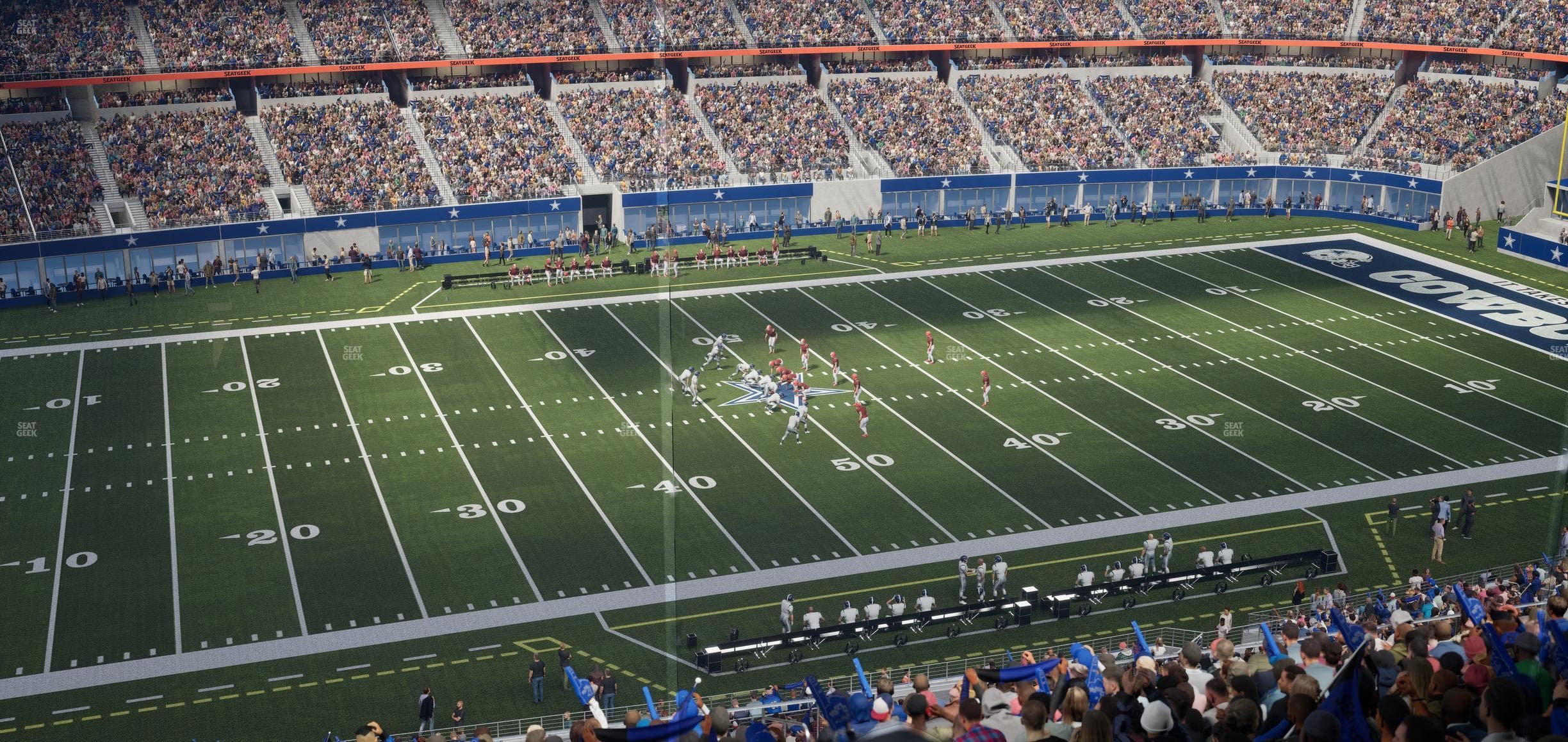 AT&T Stadium - Section Silver Suite 449 Seat View