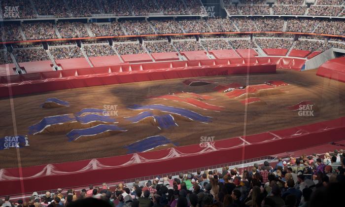 AT&T Stadium - Section Silver Suite 450 Seat View