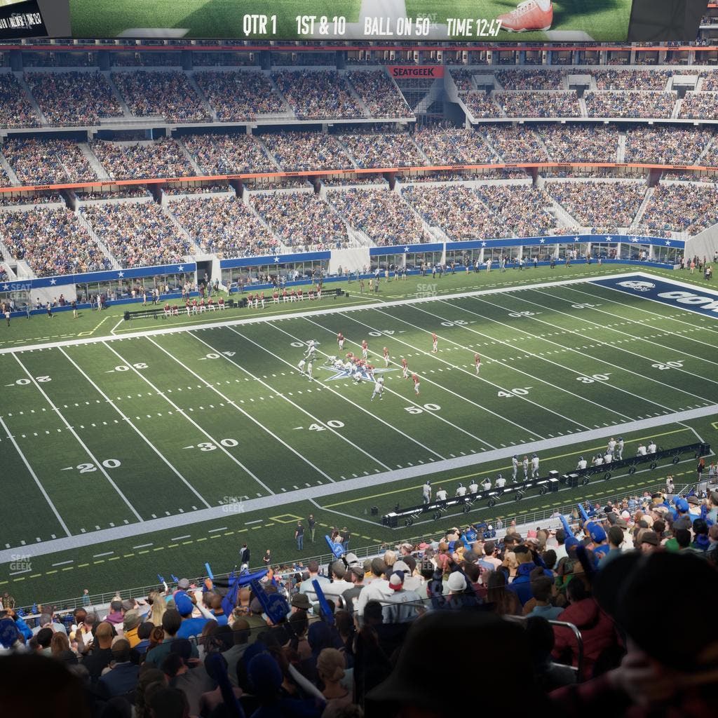 AT&T Stadium - Section Silver Suite 451 Seat View