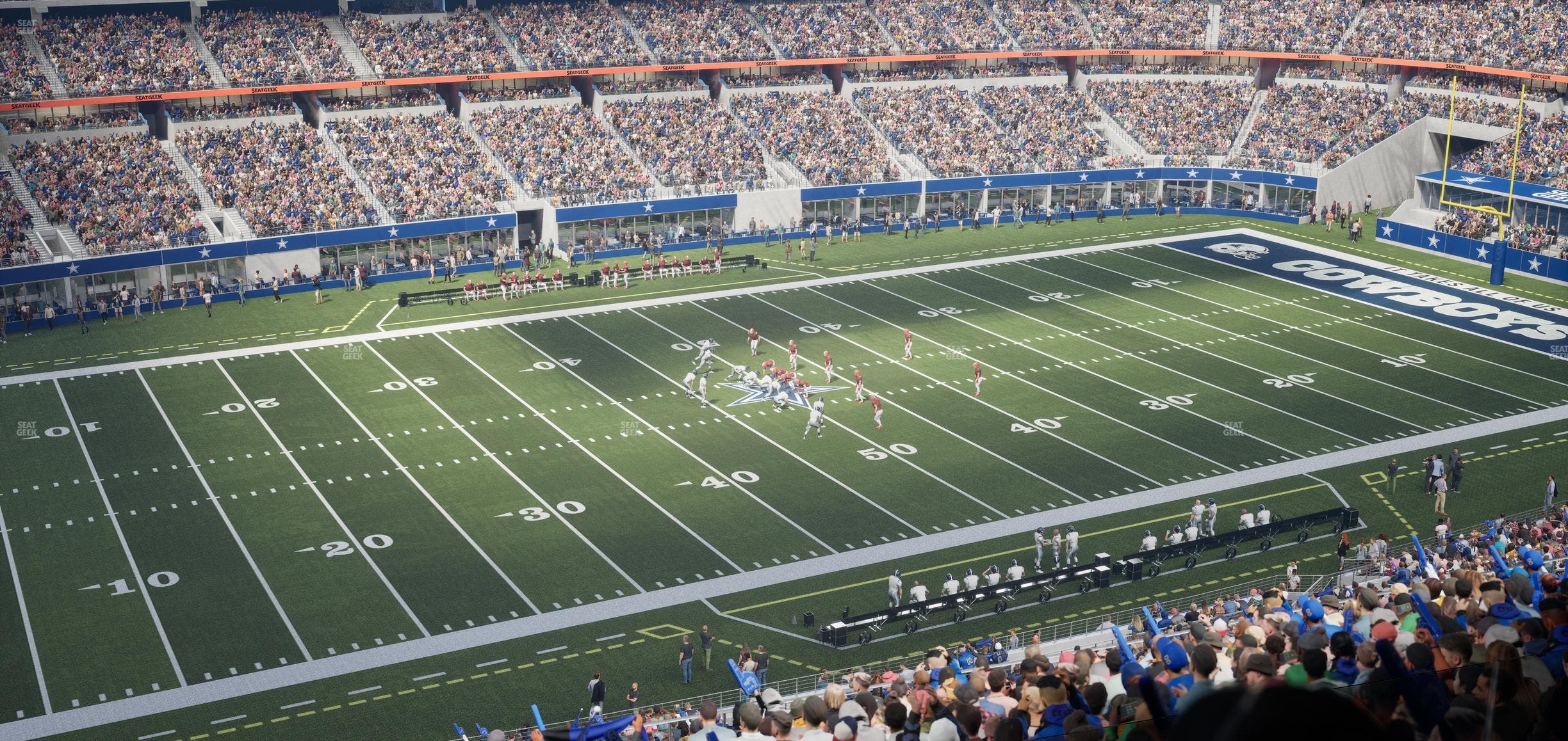 AT&T Stadium - Section Silver Suite 451 Seat View