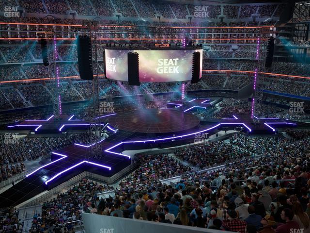 AT&T Stadium - Section Silver Suite 452 Seat View