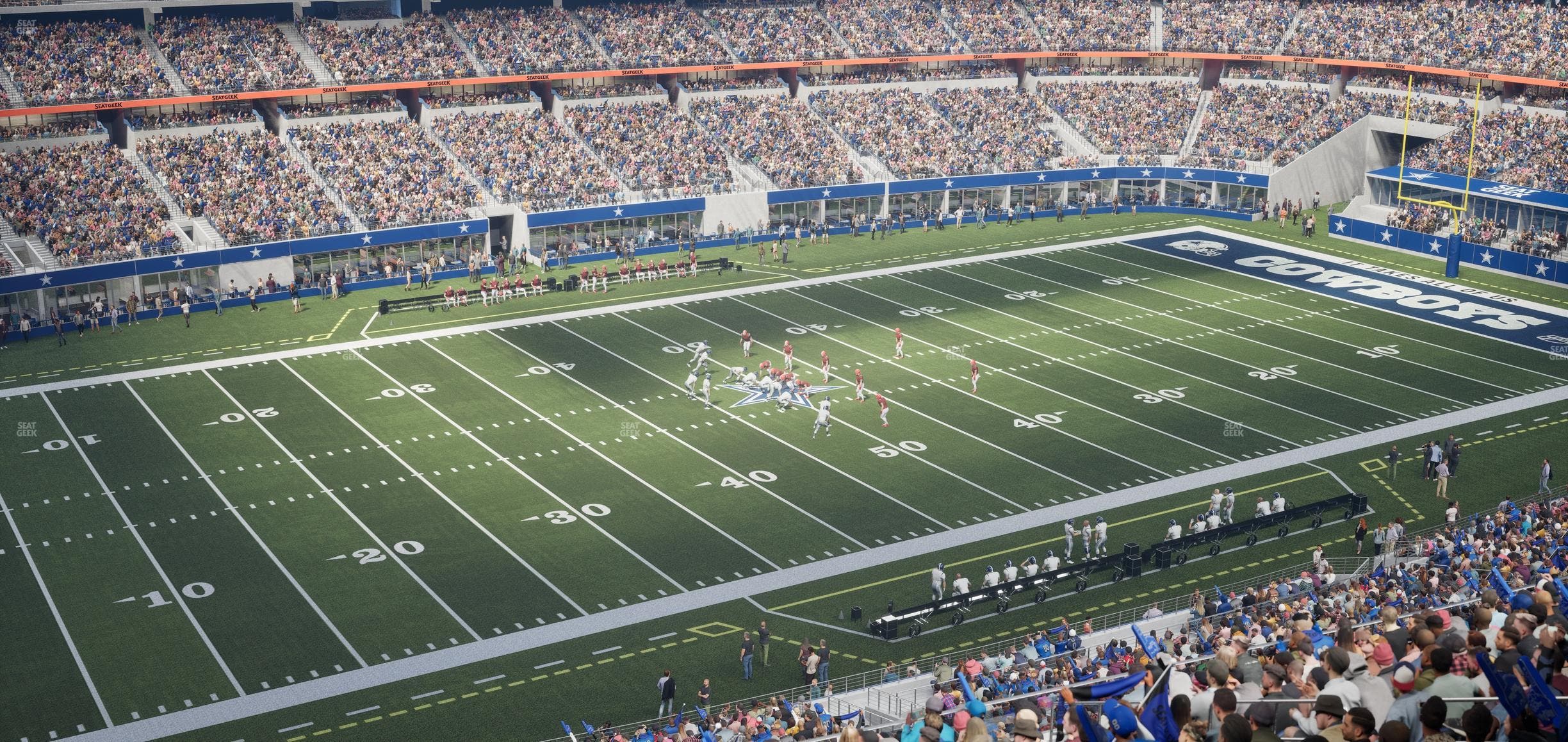 AT&T Stadium - Section Silver Suite 452 Seat View