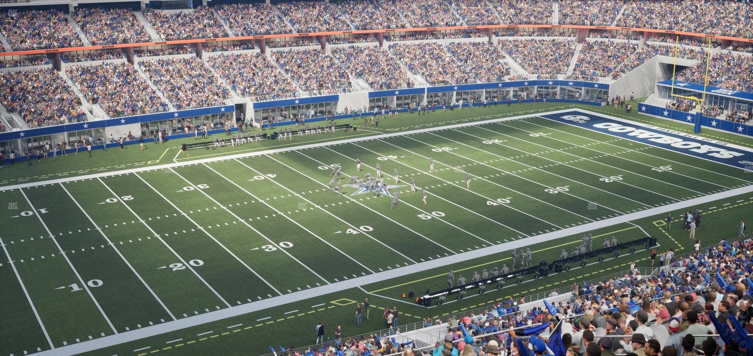 AT&T Stadium - Section Silver Suite 452 Seat View