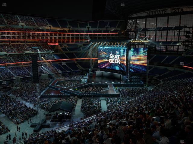 AT&T Stadium - Section Silver Suite 452 Seat View