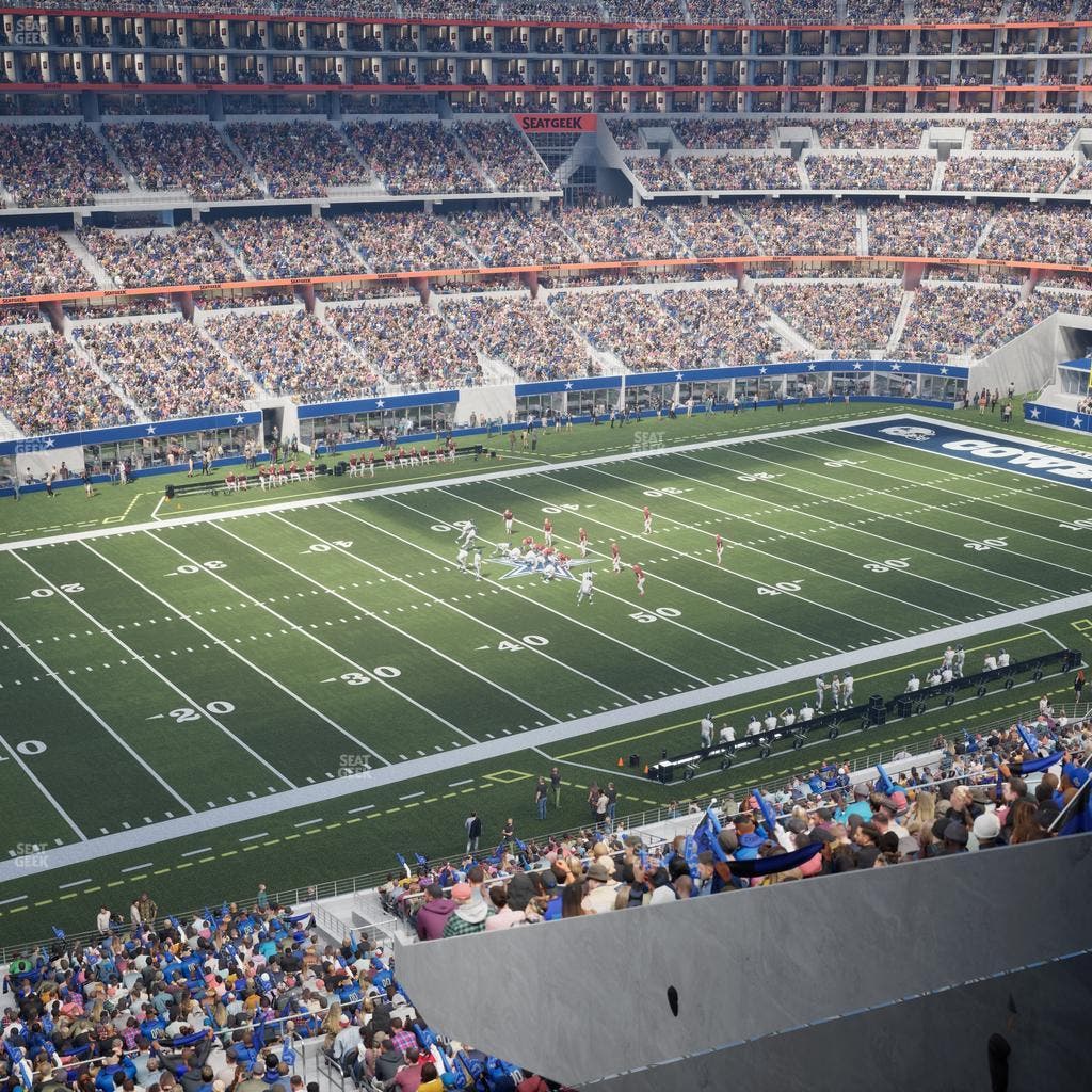 AT&T Stadium - Section Silver Suite 453 Seat View