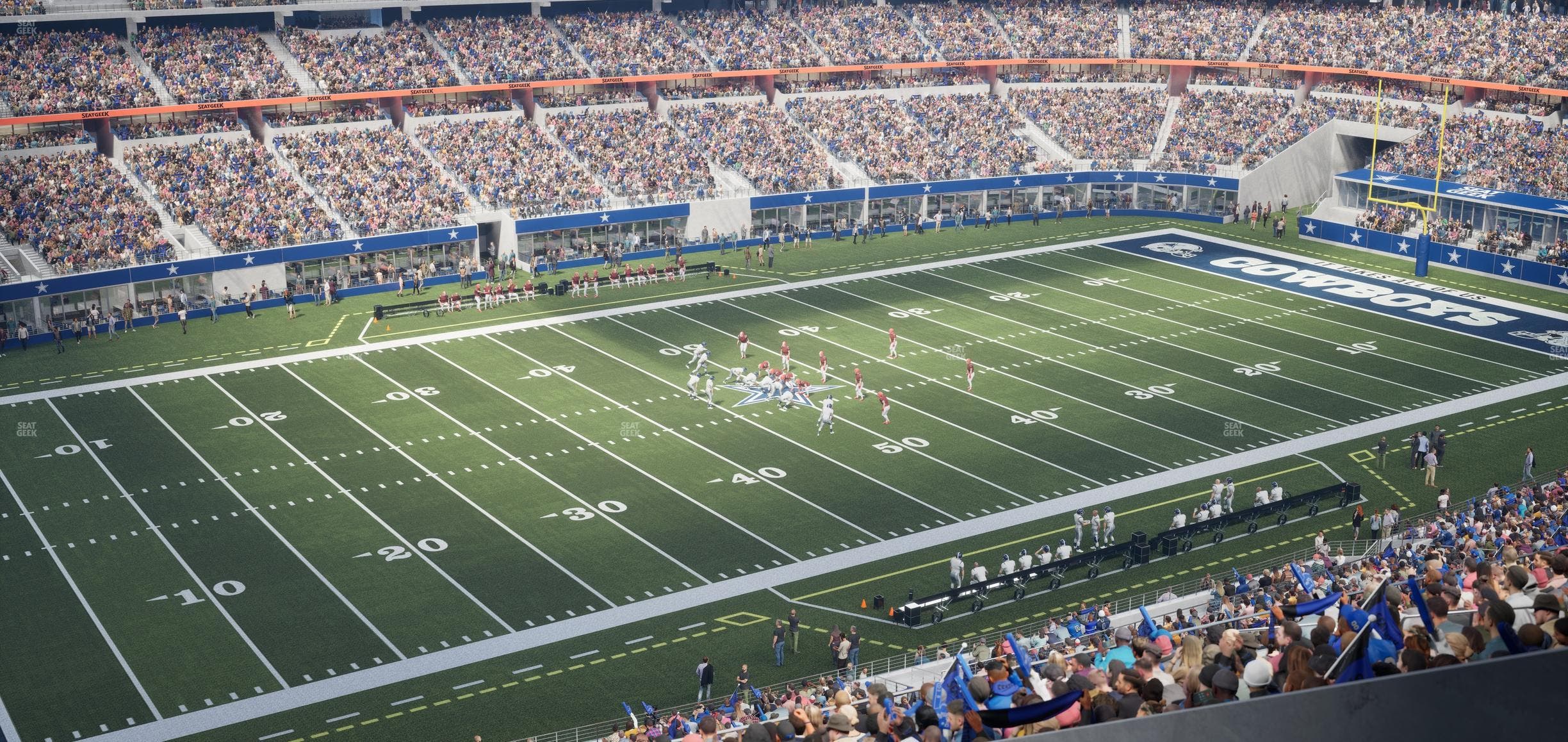 AT&T Stadium - Section Silver Suite 453 Seat View