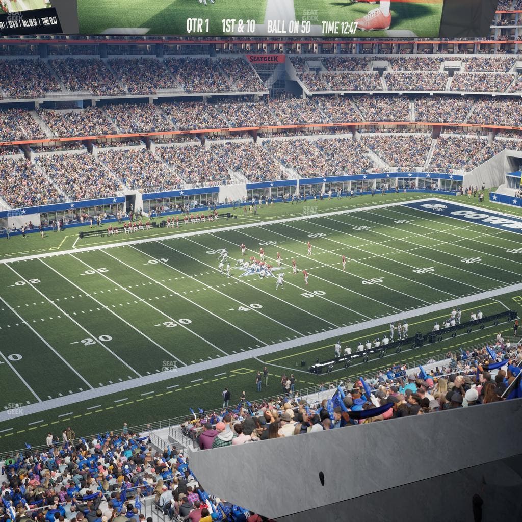 AT&T Stadium - Section Silver Suite 453 Seat View