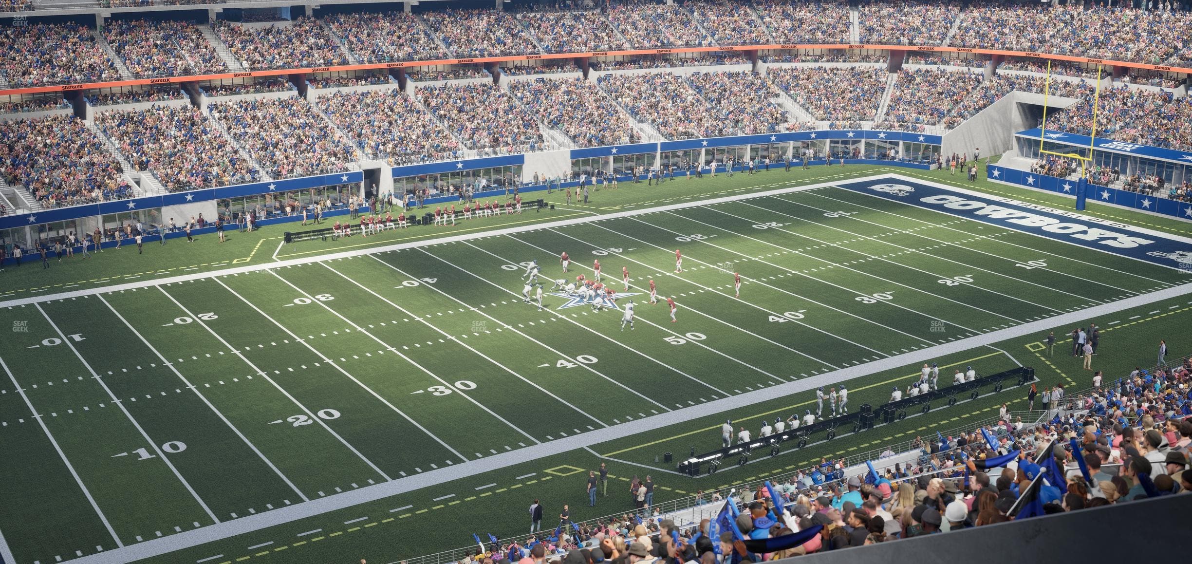 AT&T Stadium - Section Silver Suite 453 Seat View