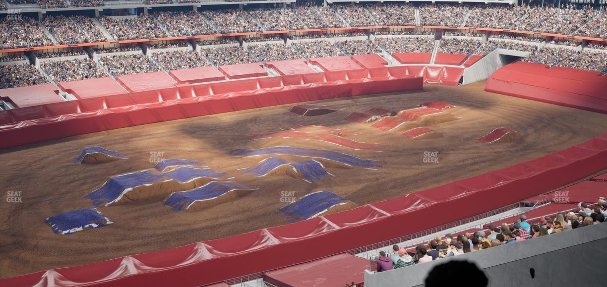 AT&T Stadium - Section Silver Suite 454 Seat View